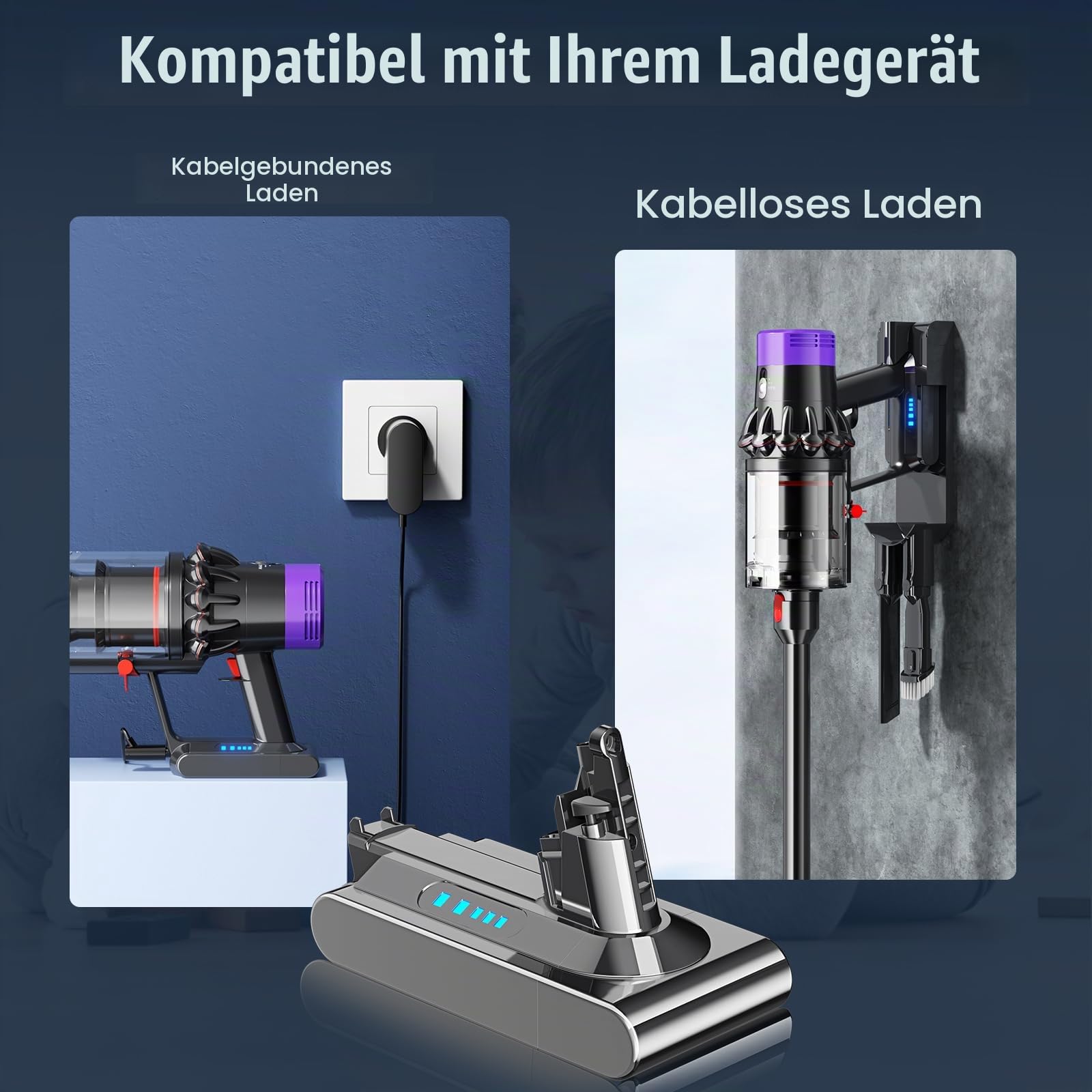 V10 Li-ion Akku Ersatzakku für Dyson V10 Akku