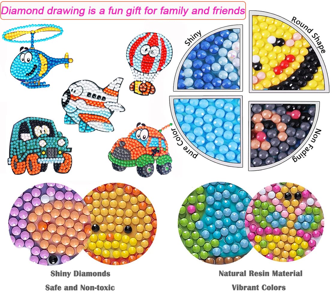 Comius Sharp 5D Diamond Painting Set, 46 Stück Dia Produktbild-Vorschau 8