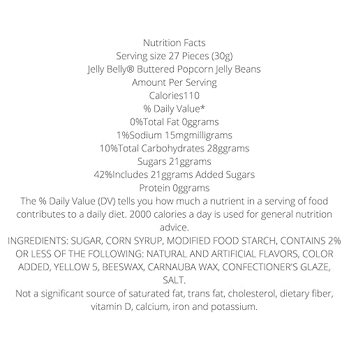Miniatura 6 de Sweetzo Buttered Popcorn Jelly Beans - Cajas de recuerdos de fiesta, mini caja de golosinas de noche de películas, caramelos masticables gourmet,