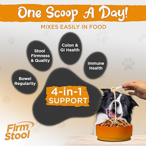 Miniatura 4 de Vital Planet - Heces firmes - Endurecedor de heces para perros, elimina la diarrea y los gases - Calabaza, probióticos y prebióticos para una