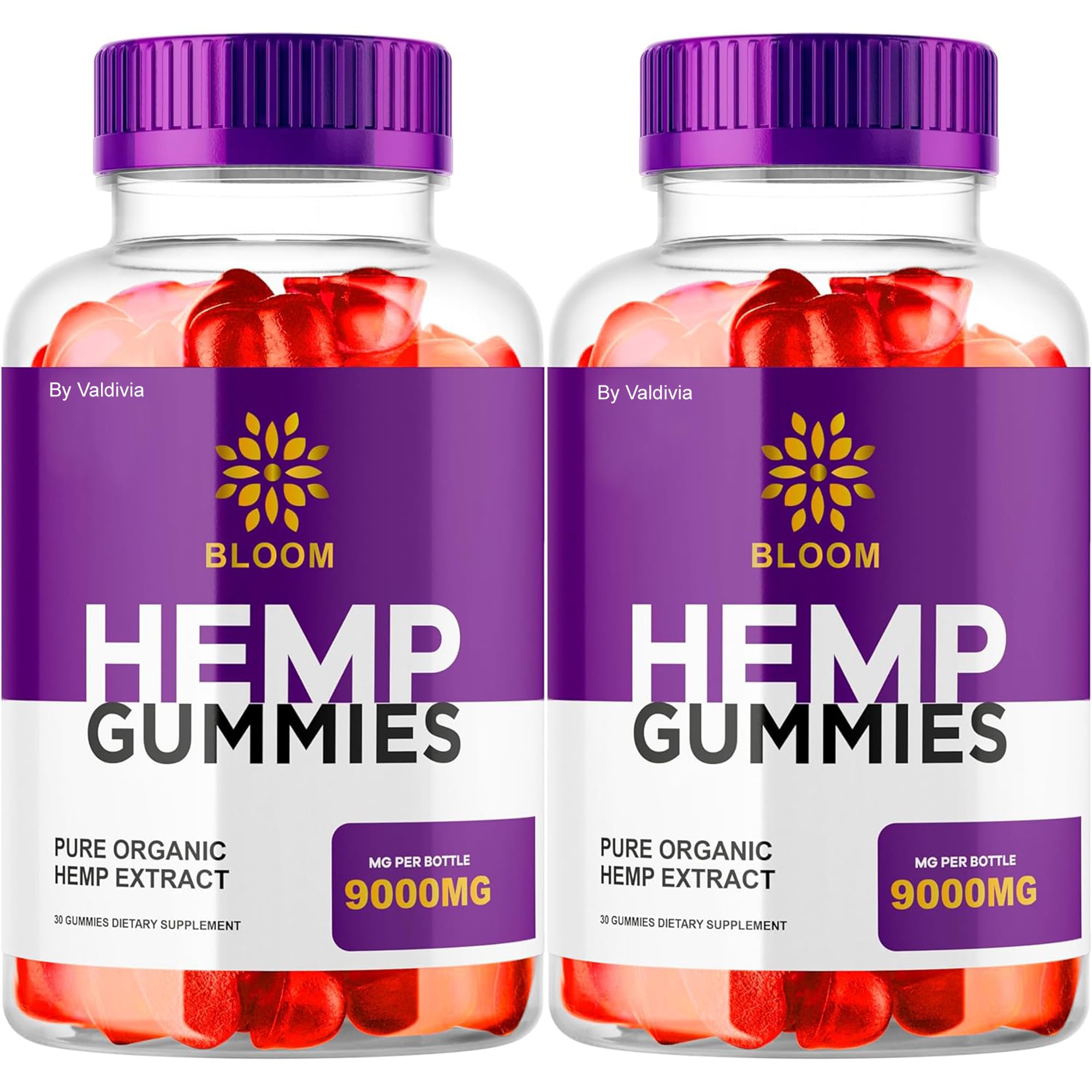 Valdivia Cobrax Gummies – Hemp-Based Supplement - 30 Gummies (2 Pack)