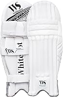 Whitedot Dot 2.1 Cricket Batting Pads Legguards - White MRH, Superior Protection & Comfort for All Cricketers