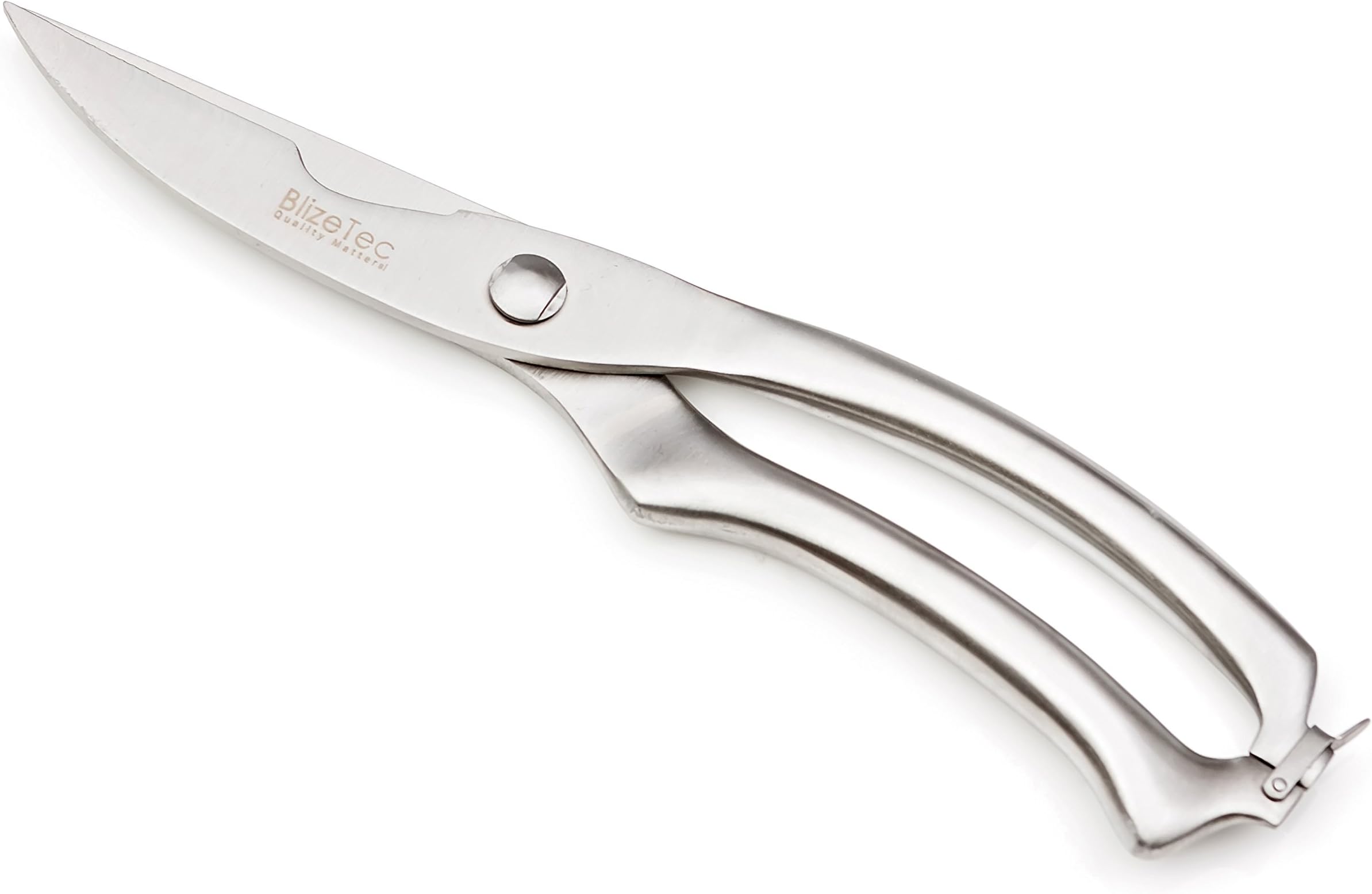 BlizeTec Poultry Shears: Multipurpose One-Hand Function Kitchen Scissors with Safety Lock