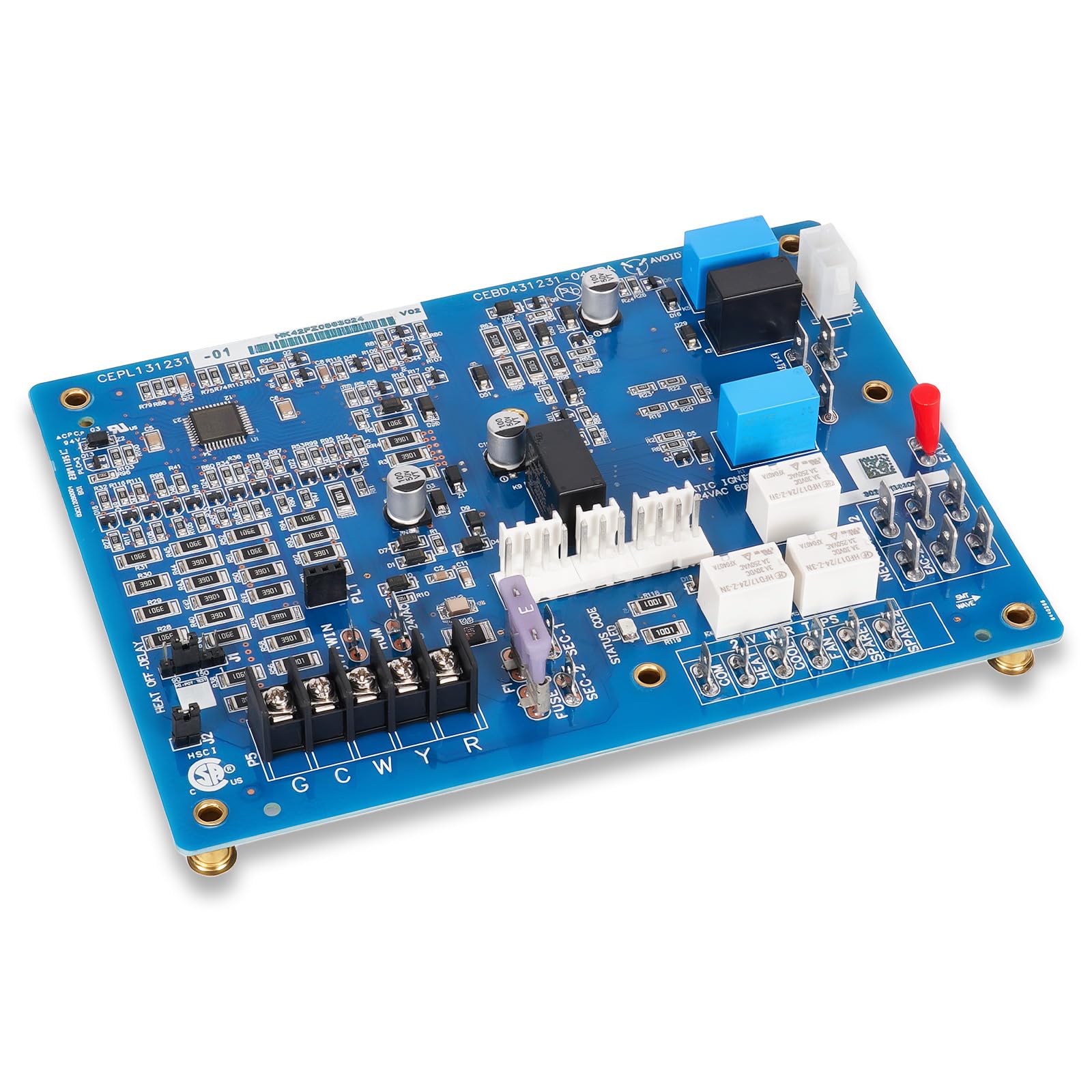 HK42FZ086 Control Board Compatible with Carrier Payne Bryant HVAC Furnace Control Board, Replacement CEBD431231-04-RA