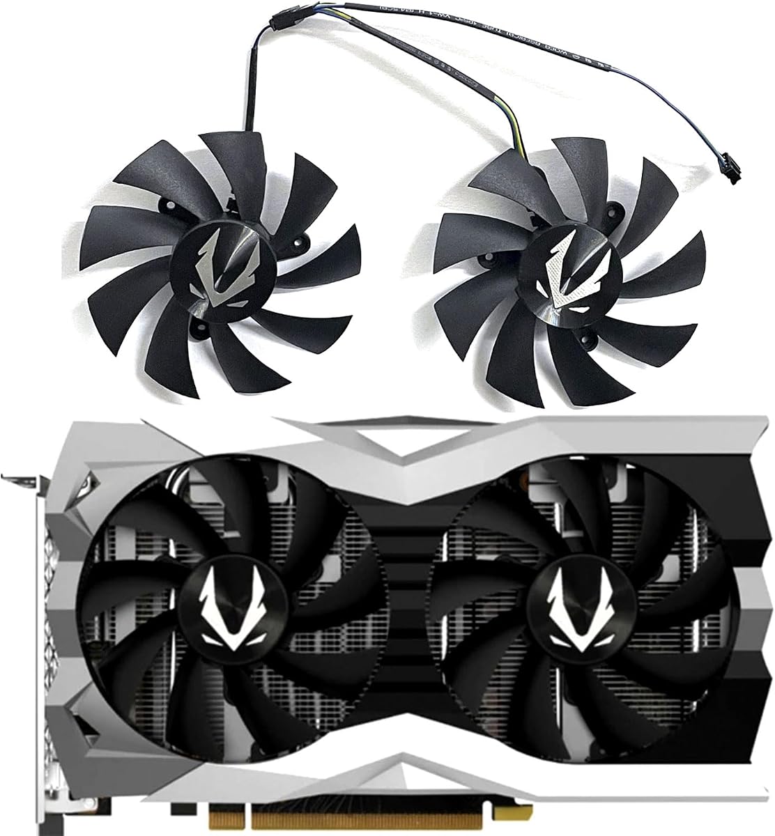 Ventilador gráfico GA92A2H 0.35A de 87MM para GTX 1660 1660Ti para Zotac GeForce RTX 2060 2070 Super Mini ventilador de refrigeración de tarjeta de vídeo