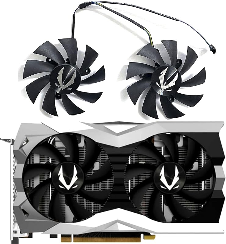 Ventilador gráfico GA92A2H 0.35A de 87MM para GTX 1660 1660Ti para Zotac GeForce RTX 2060 2070 Super Mini ventilador de refrigeración de tarjeta de vídeo