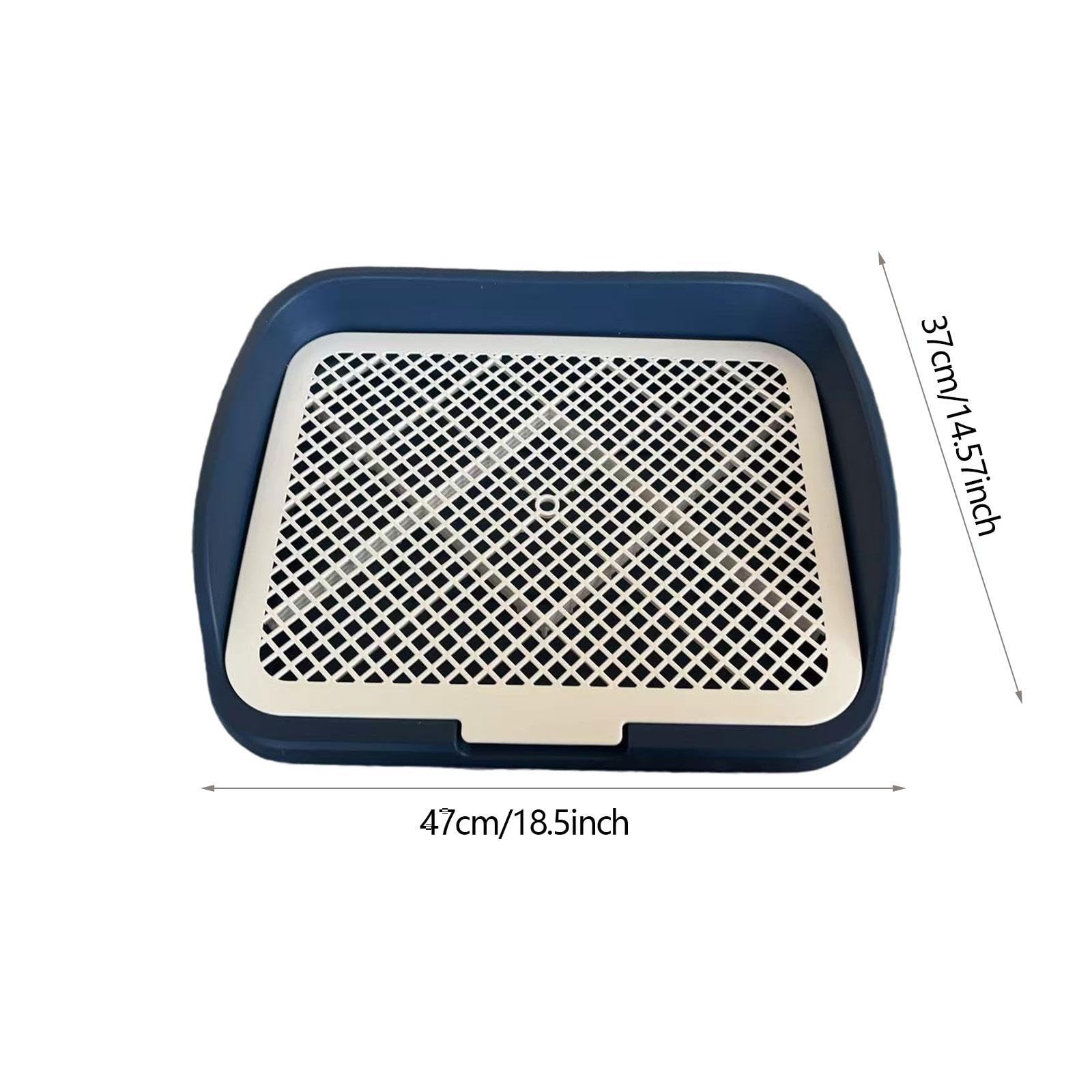 Bandeja Sanitaria para Perros Arenero Reutilizable Inodoro para Cachorros Y Orinal Que Protege Suelos Y Mantiene Patas Limpias Adecuado para Entrenami