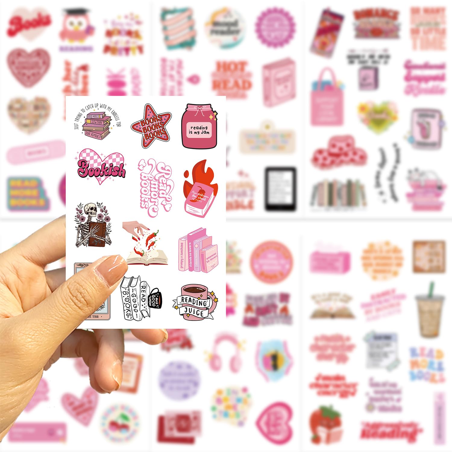 Book Stickers 100 Pcs - Image 4