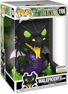 Pop! Jumbo: Disney - Maleficent Dragon, Amazon Exclusive (Glow in The Dark)