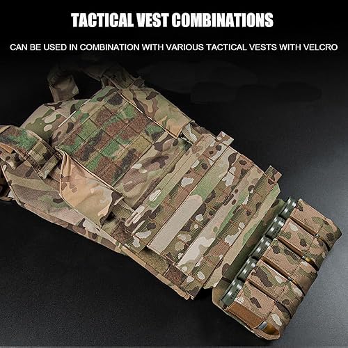 Miniatura 2 de Grenade M203 - Bolsas Quíntuples, Granada Humo Flash Bomb Bag Militar Tactical Hunt Airsoft Magazine Holder Accesorio