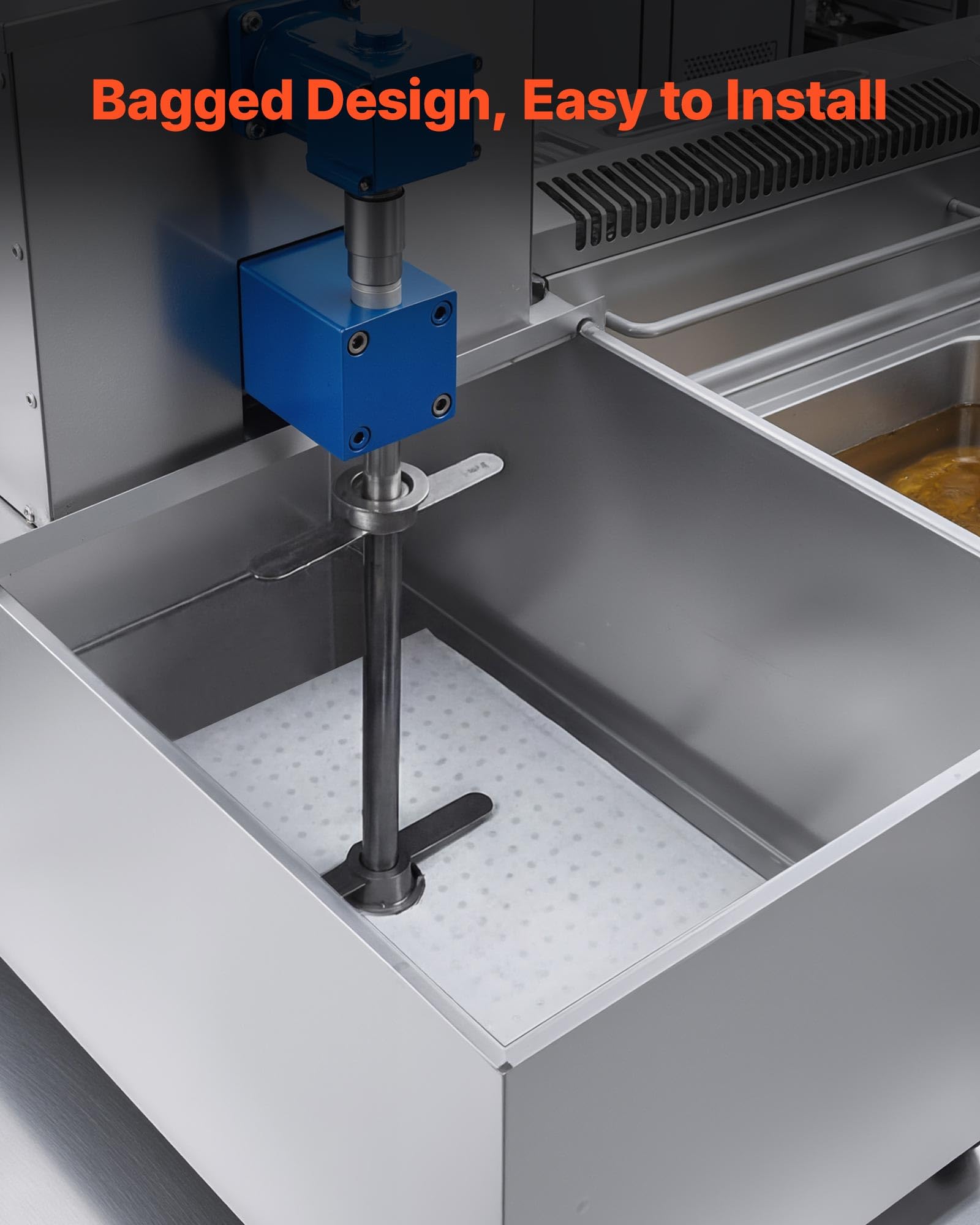 VEVOR Confezione Fogli di Carta Filtro di Ricambio per Friggitrice 100 pz | Carte Filtranti di Ricambio per Friggitrice per Cucina, Dimensioni 380 x 330 mm, Ristoranti, Bar, BBQ, Filtrazione dell'Olio