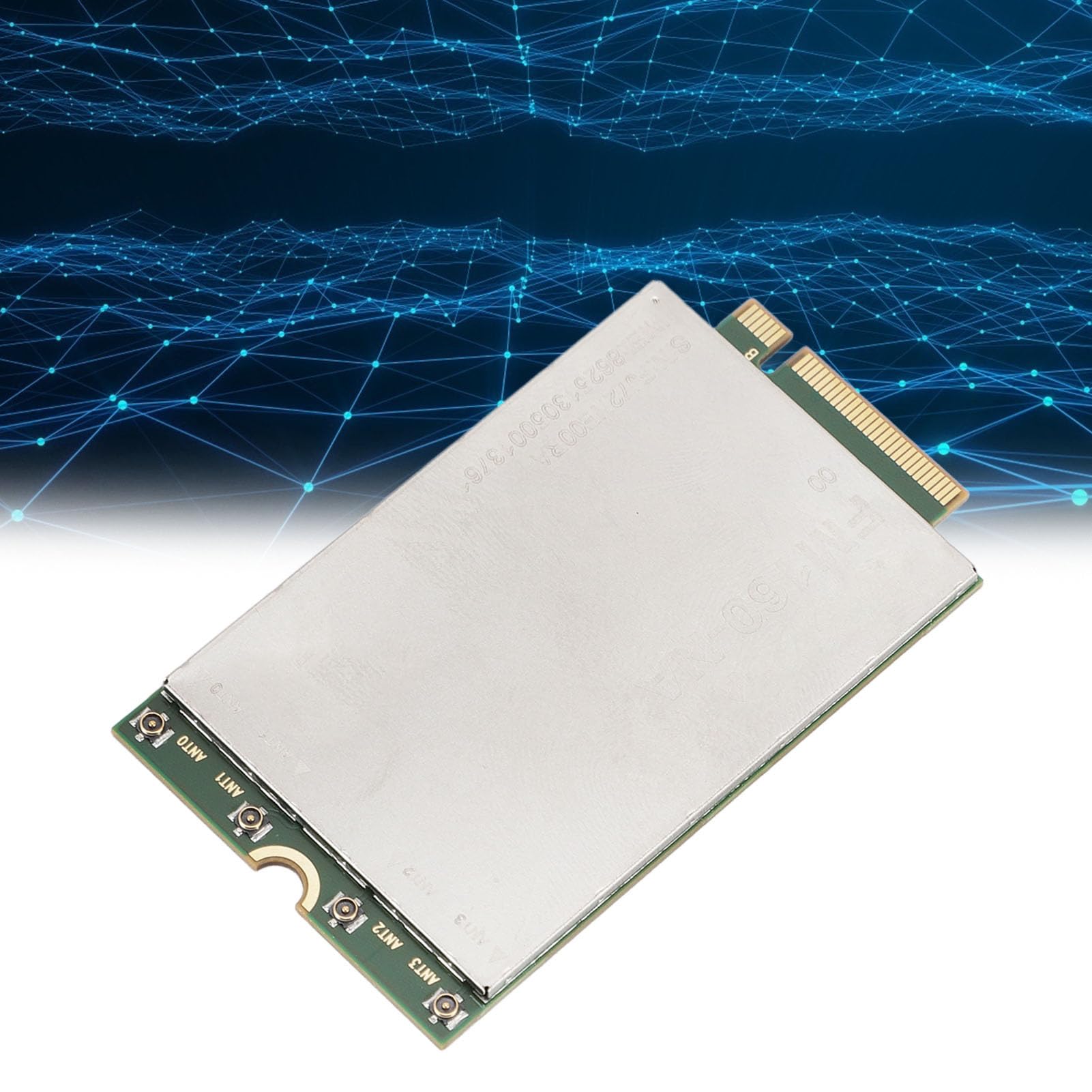 Módulo de Tarjeta de Red NR Sub6 5G, Módulo de Internet Adaptador M.2 con 4 Interfaces de Antena, Alto Rendimiento de Datos, Adaptador de Módulo de Red para y