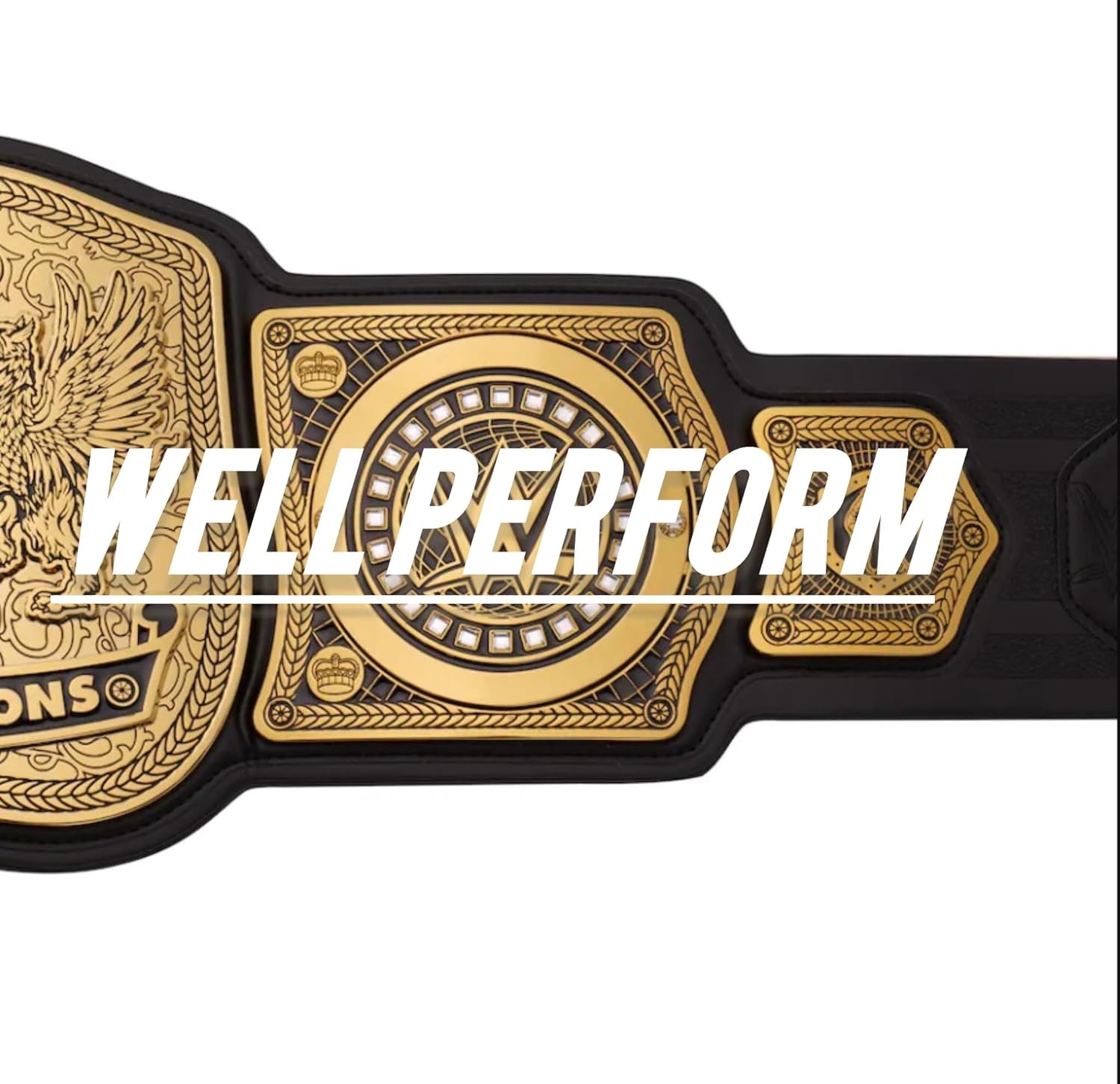 2025 Tag Team Wrestling Championship Title Belt Replica, World Heavyweight Wrestling Championship Belt - Adult Size