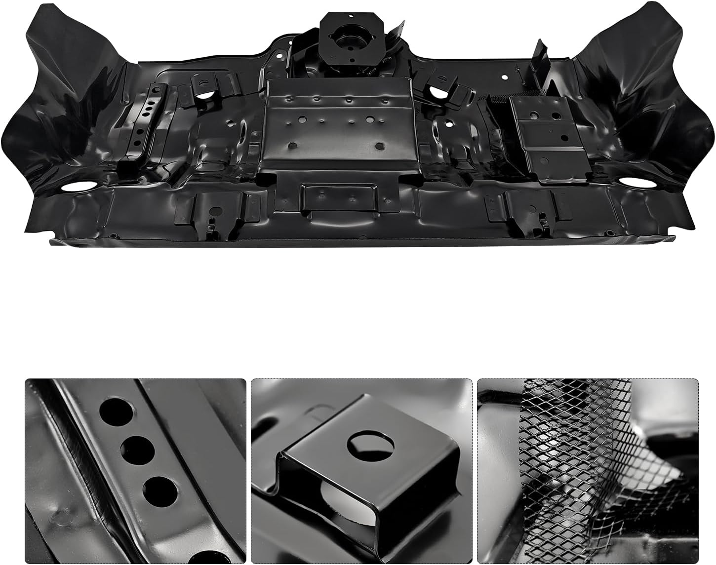 Engine Under Radiator Splash Shield Skid Plate Compatible with Toyota 4Runner 2010-2023, FJ Cruiser 2010-2014 4.0L V6, Replaces# 51405-60210, 5140560210