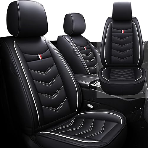Axflong Funda de asiento de automóvil de 2 asientos para Mini Cooper S 2002-2012, duradera, resistente al desgaste, impermeable, funda de asiento