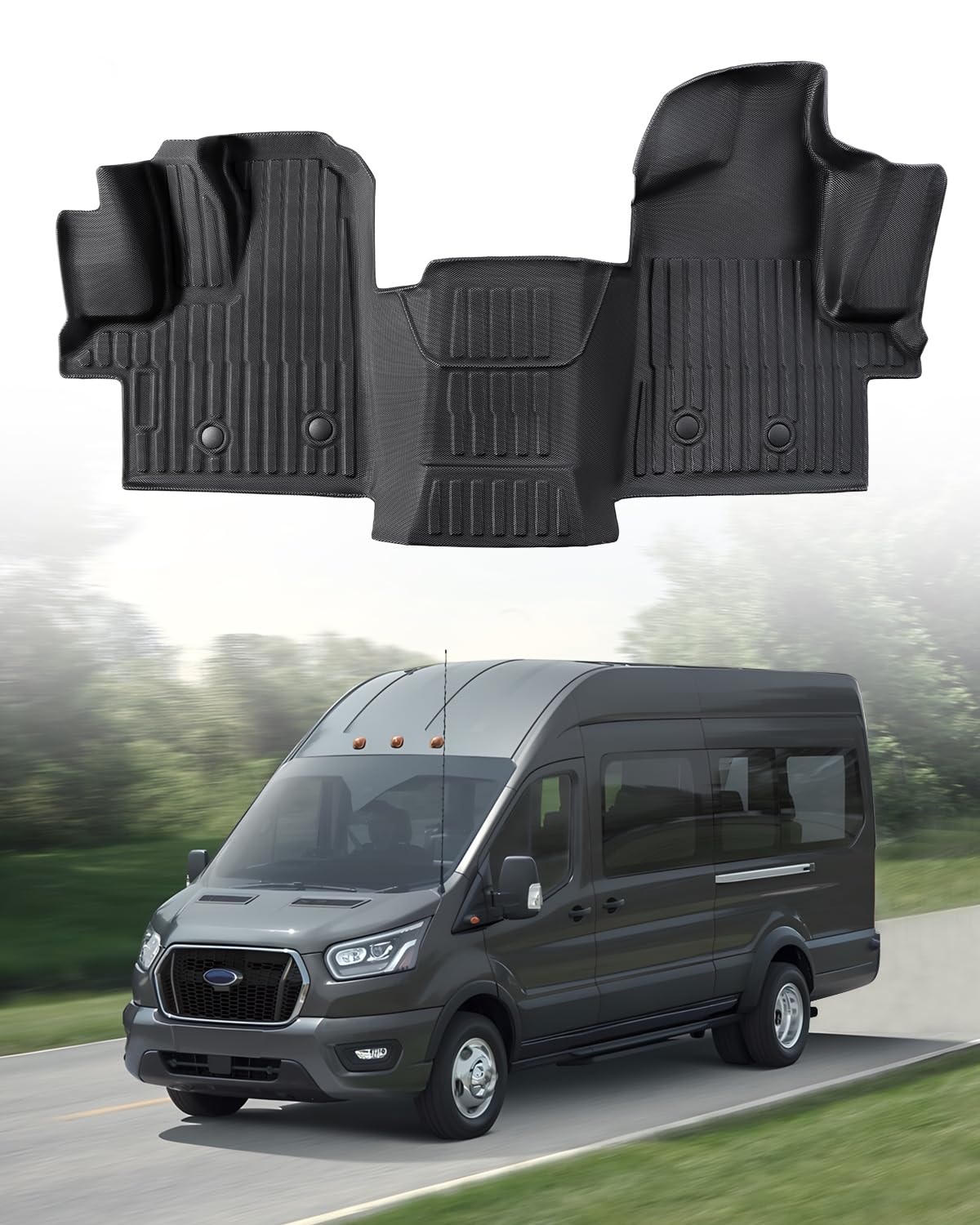 Papimats Ford Transit Floor Mats