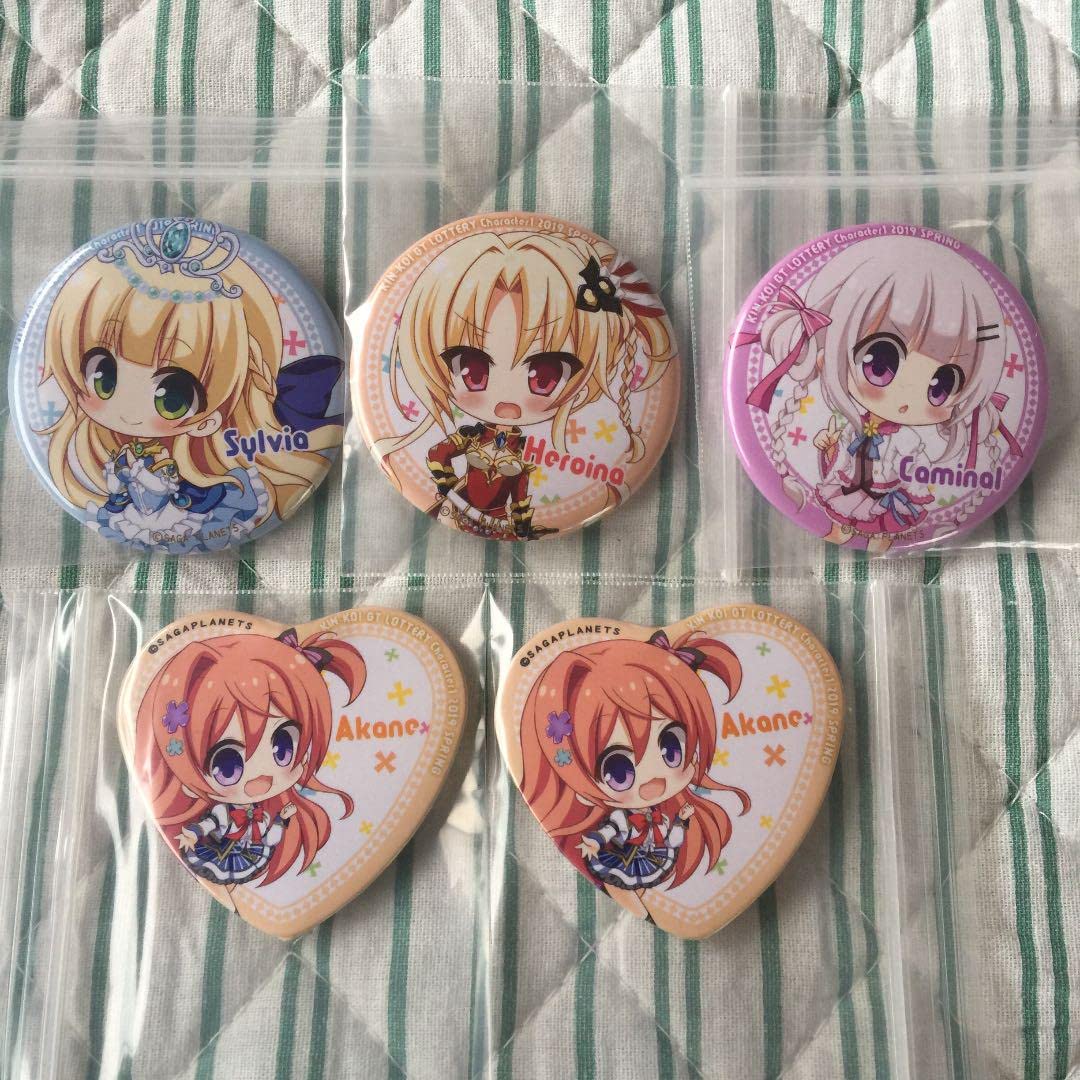 Amazon.co.jp: 金色ラブリッチェ golden time GT 缶バッジ : おもちゃ 