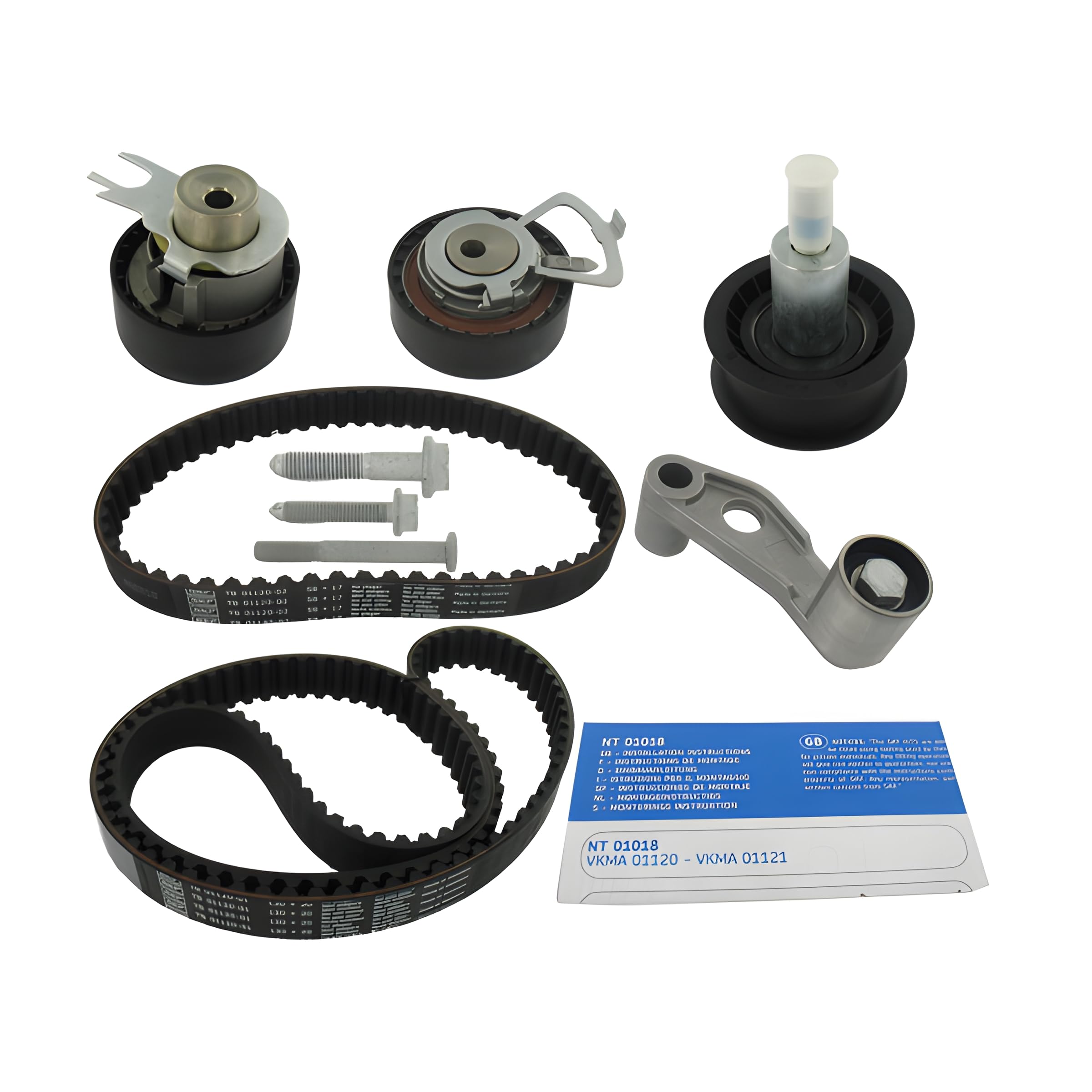 SKF VKMA 01121 Kit de Correa de Distribución | Compatible con: Audi A2, Seat Altea, Altea, XL, AROSA, CORDOBA, CORDOBA Vario, Ibiza II, Ibiza III, IBIZA IV