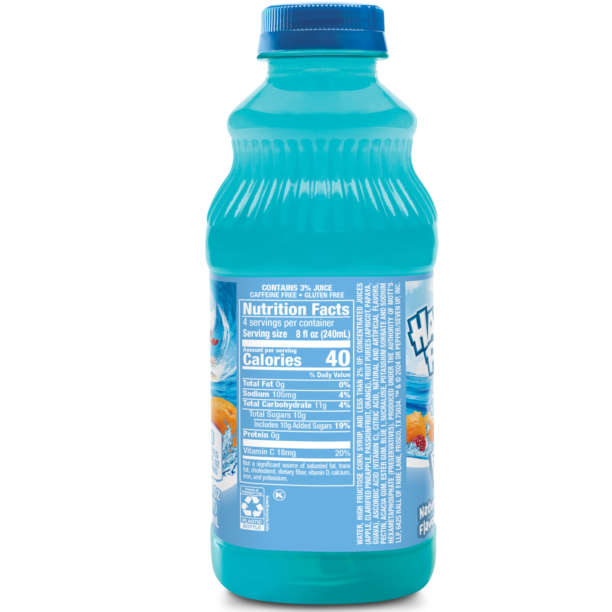 Hawaiian Punch Hawaiian Punch Polar Blast 32oz Bottle, 12 Pack