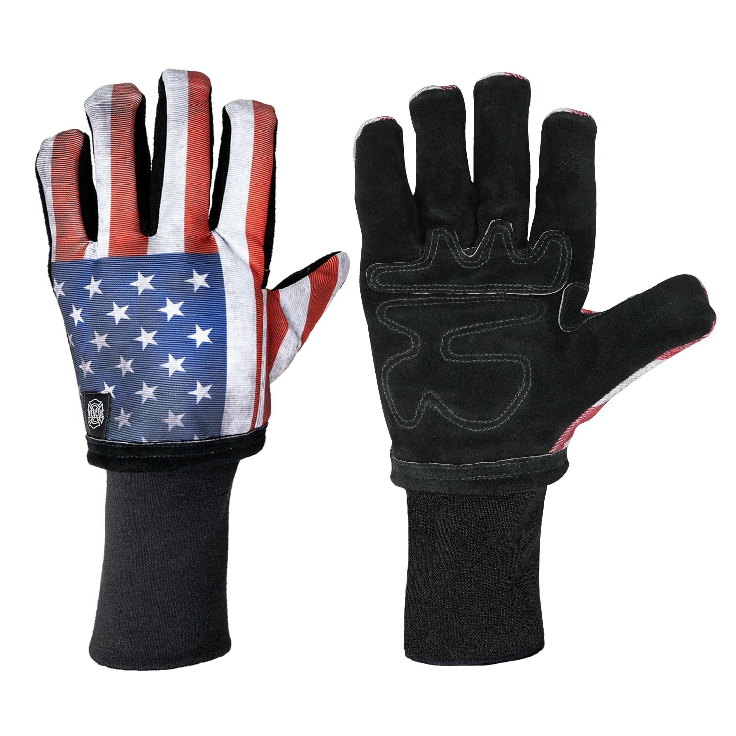 Grill Rescue Guantes de barbacoa 2.0 de neopreno resistentes al calor para asar, cocinar y hornear de forma segura, duraderos, talla única, versión 2 (EE. UU.)