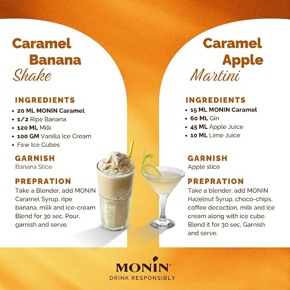 Monin Caramel Caramel Syrup 700 ml