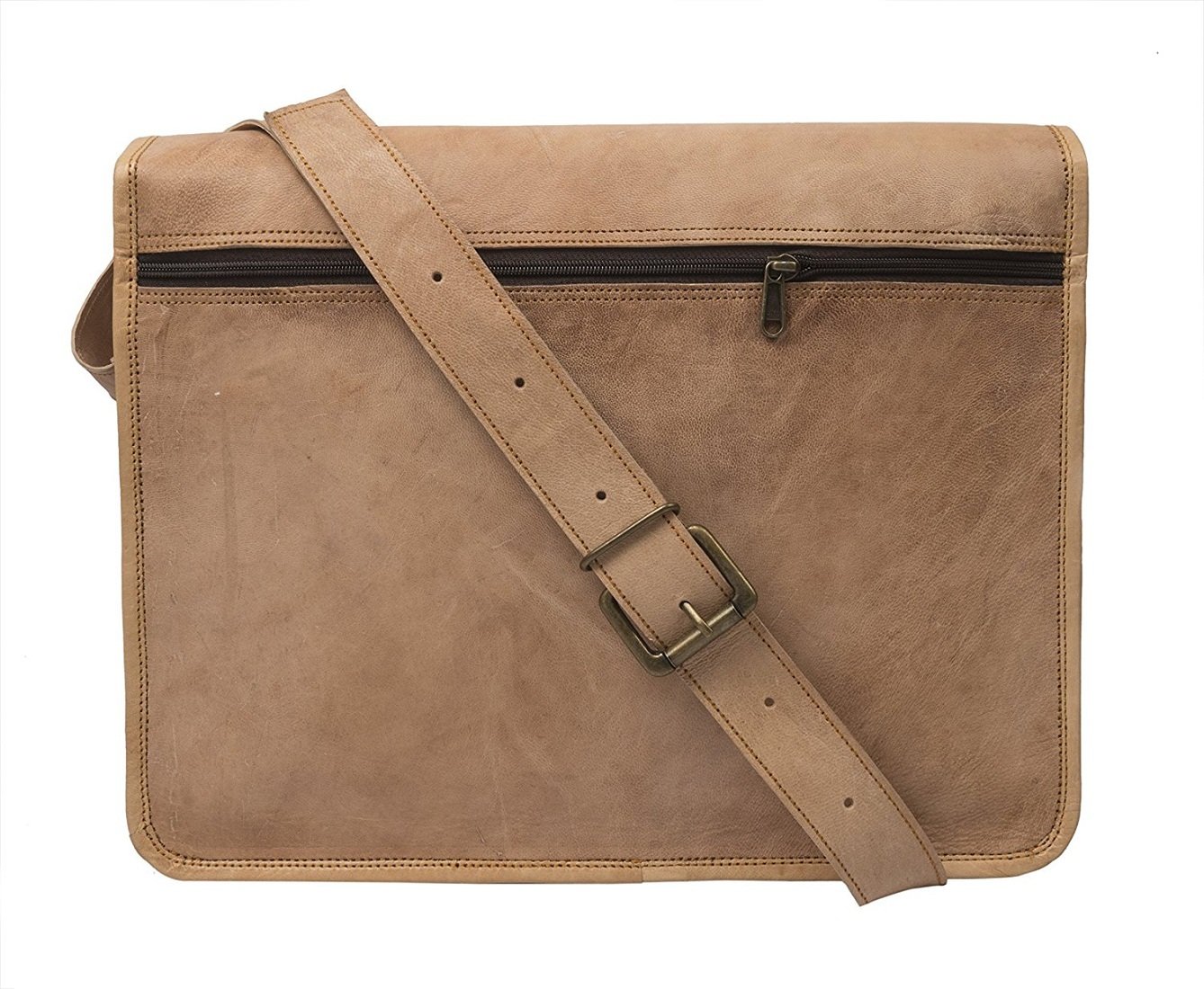 Genuine Leather Laptop Office Messenger Bags (Genune Brown) 9 71cKQcMwzNL. SL1338