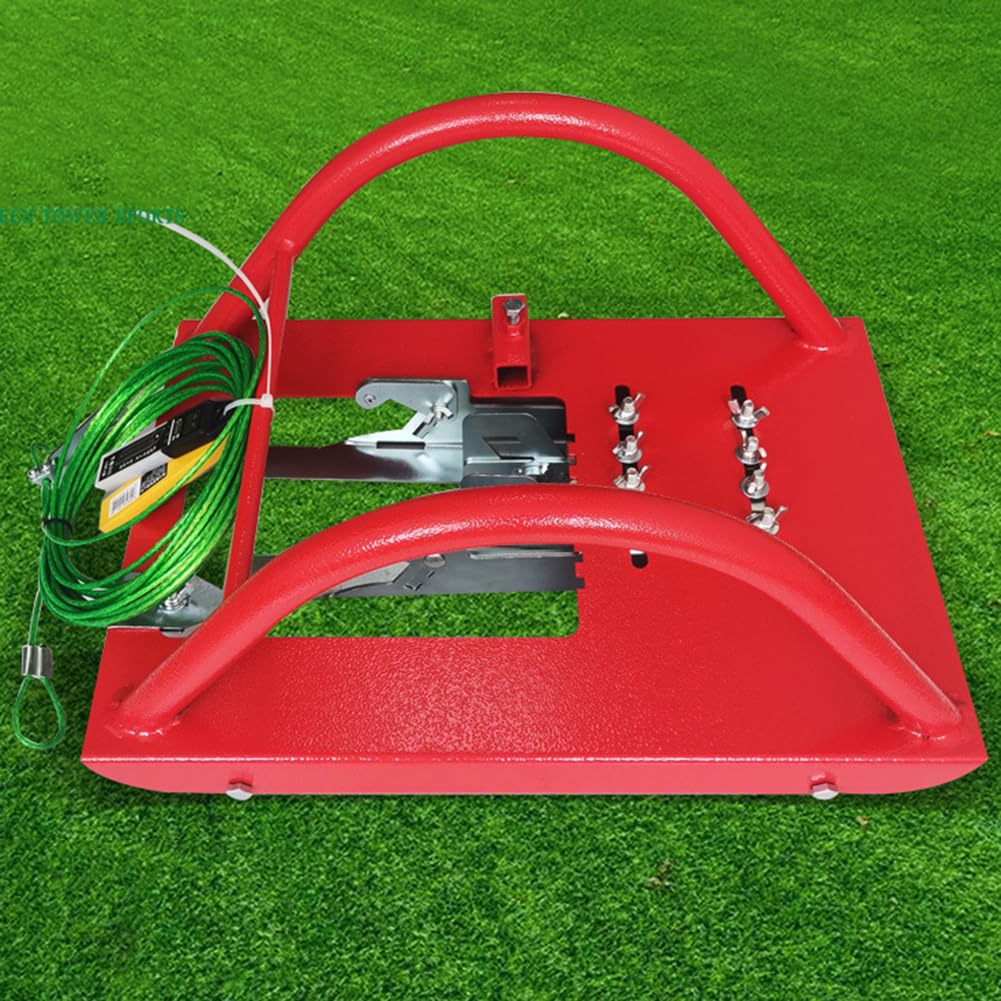 Herramienta cortadora de césped artificial para instalación de césped artificial, ancho ajustable con cuchillas reemplazables para mantenimiento de césped sintético