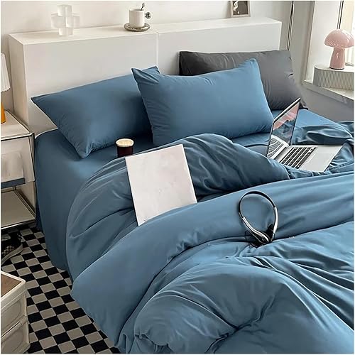 Miniatura 3 de Bedding Sets Duvet Cover Sets Solid Color Bedspread Sets Single Bed Double Bed King Size Duvet Cover Sets,Bedding Set