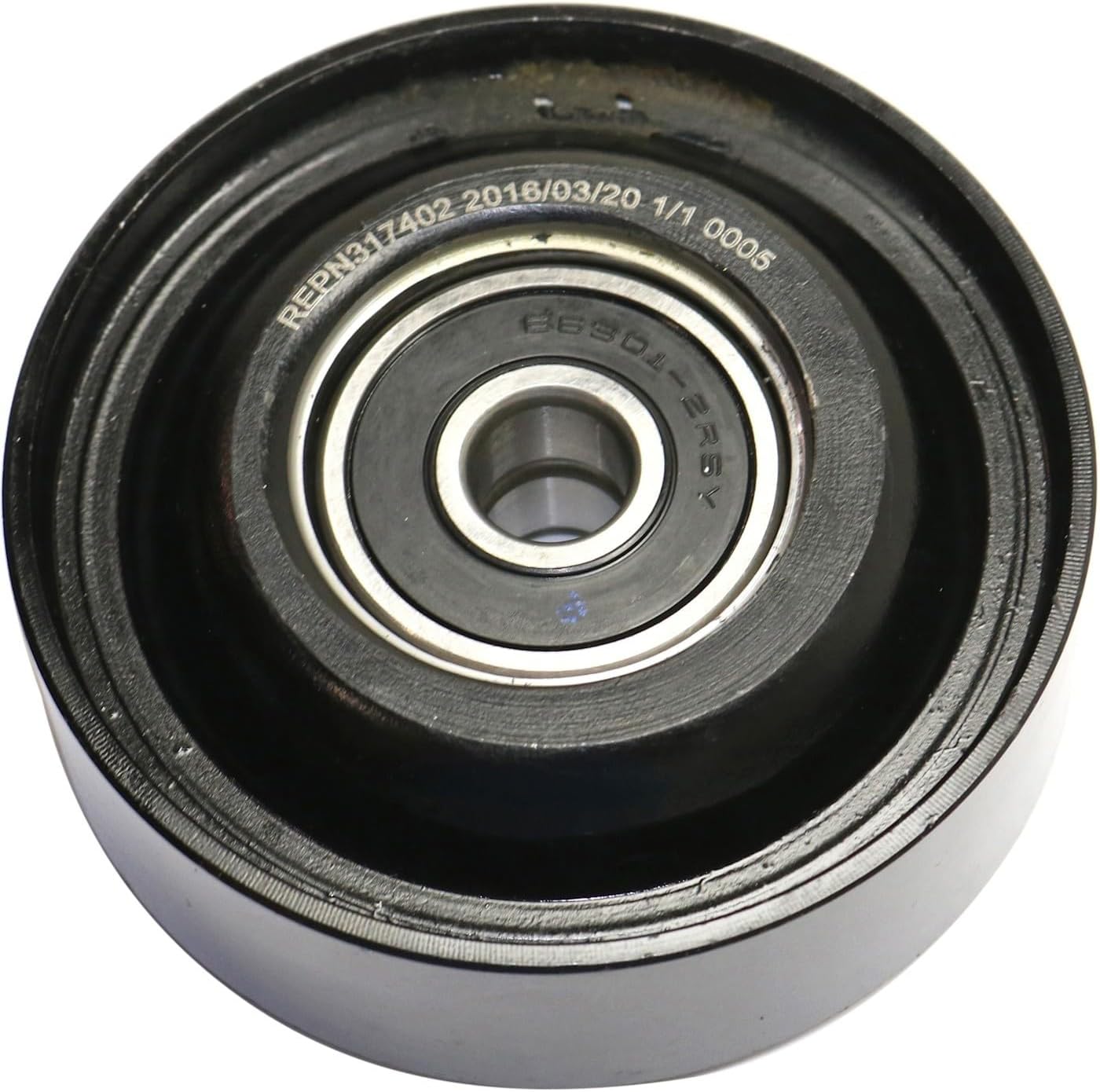 Replacement Accessory Belt Idler Pulley fits INFINITI G35 M35 FX35 QX4 (3.5L V6) Alternator and Power Steering