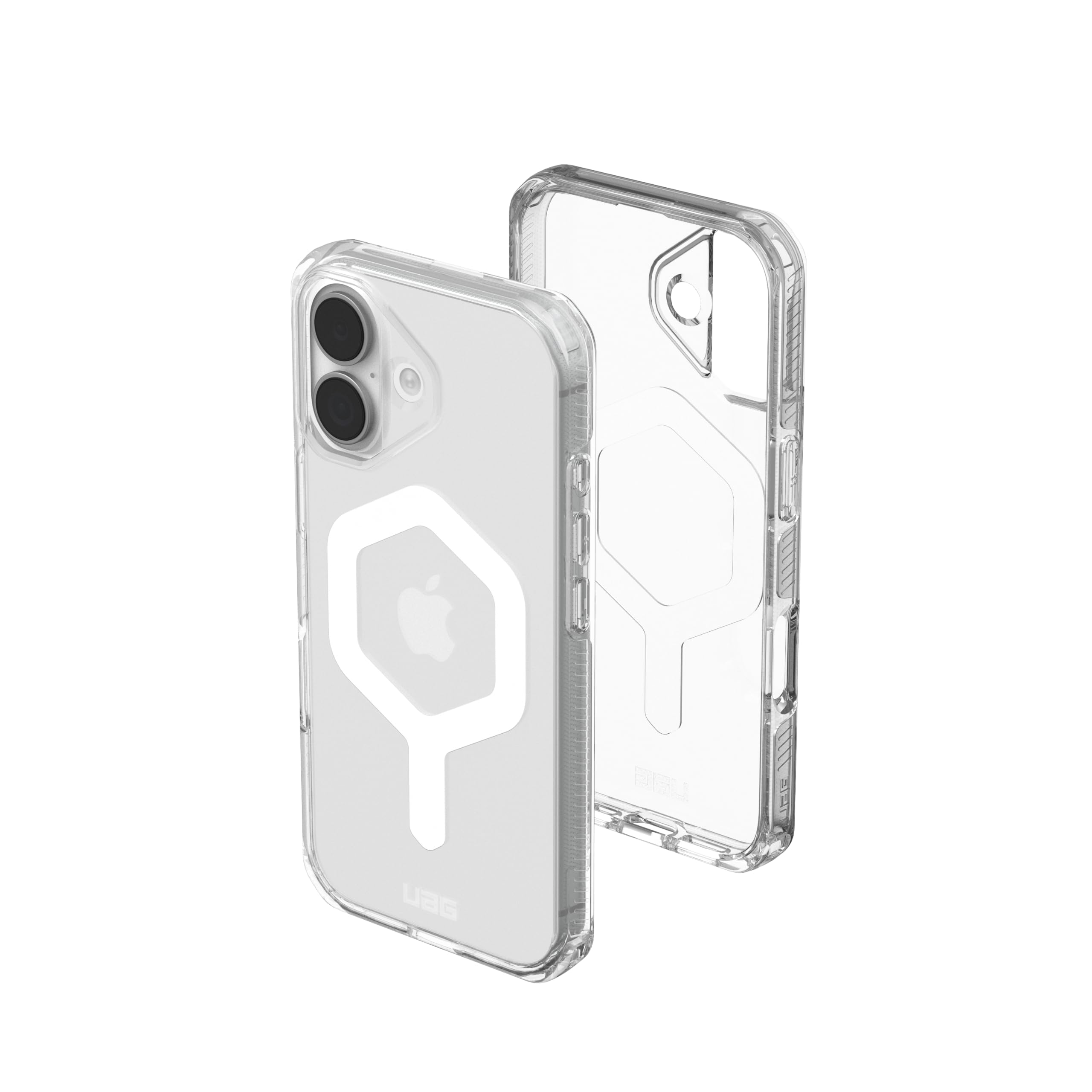 Urban Armor Gear Plyo MS Custodia iPhone 17 | Perfetta aderenza | Resistenza alle cadute di 4,8 m | Modulo magnetico | Bordi rialzati | Tutte le porte accessibili