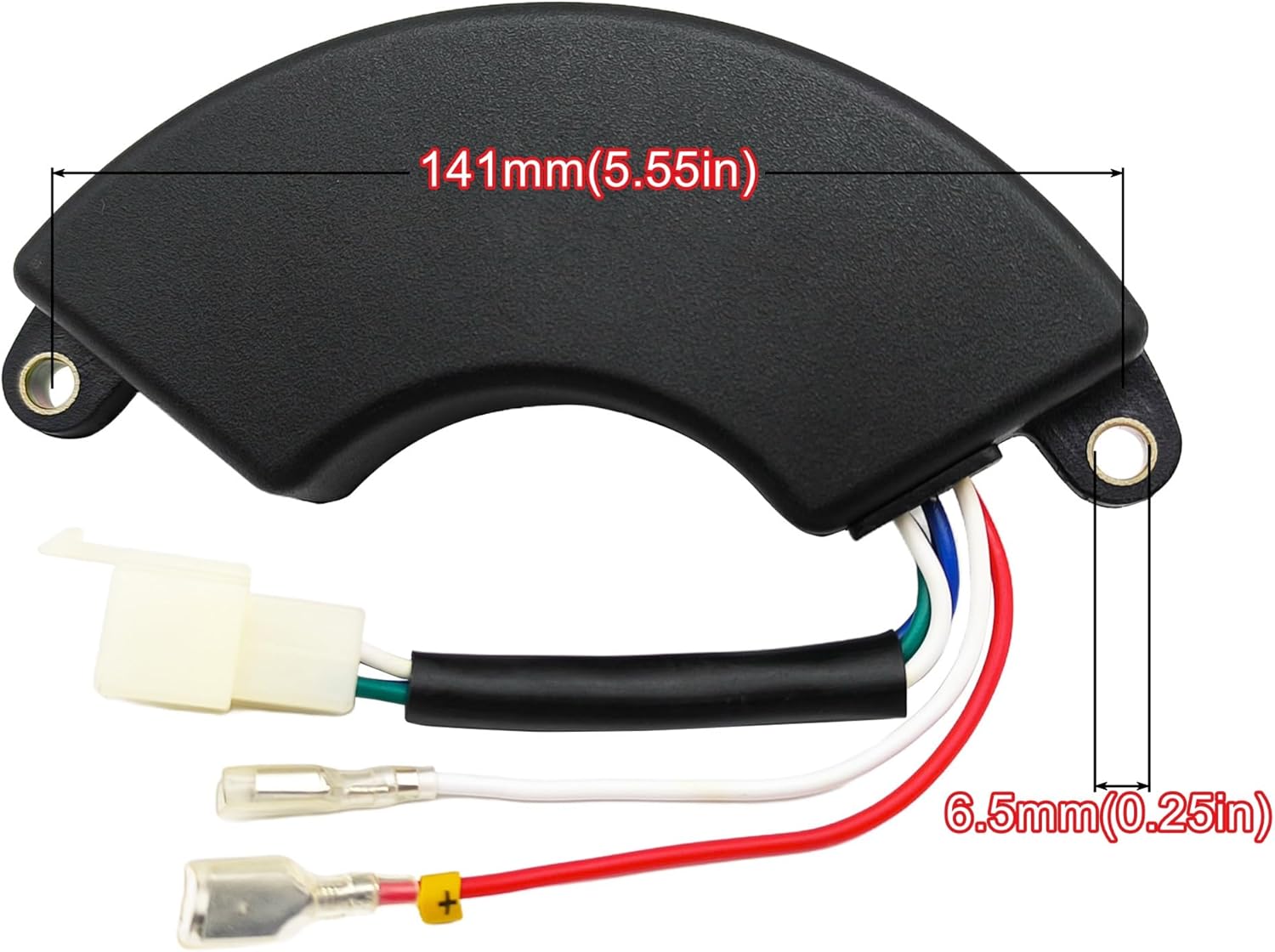 Generator AVR Automatic Voltage Regulator for 5000 Thru 9500 Watt Predator Champion Generac 0H2579B & Brushs