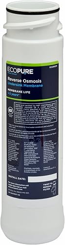 EcoPure ECOROM Reverse Osmosis Membrane