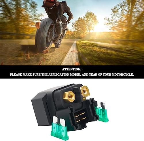 Miniatura 7 de AHL Relé solenoide de arranque de motocicleta 4SV-81940-11-00 4SV-81940-12-00 compatible con Yamaha XP500 T-MAX Special Edition 2007XT660R 2004-2011