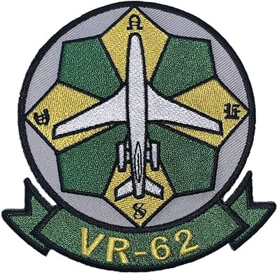 VR-62 Nomads Squadron Patch â€“ Plastic Backing