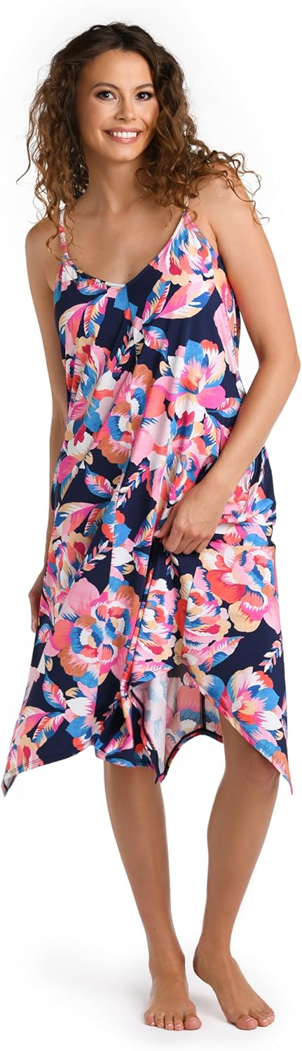 La Blanca Women's Midi Dress Swimsuit Cover Up