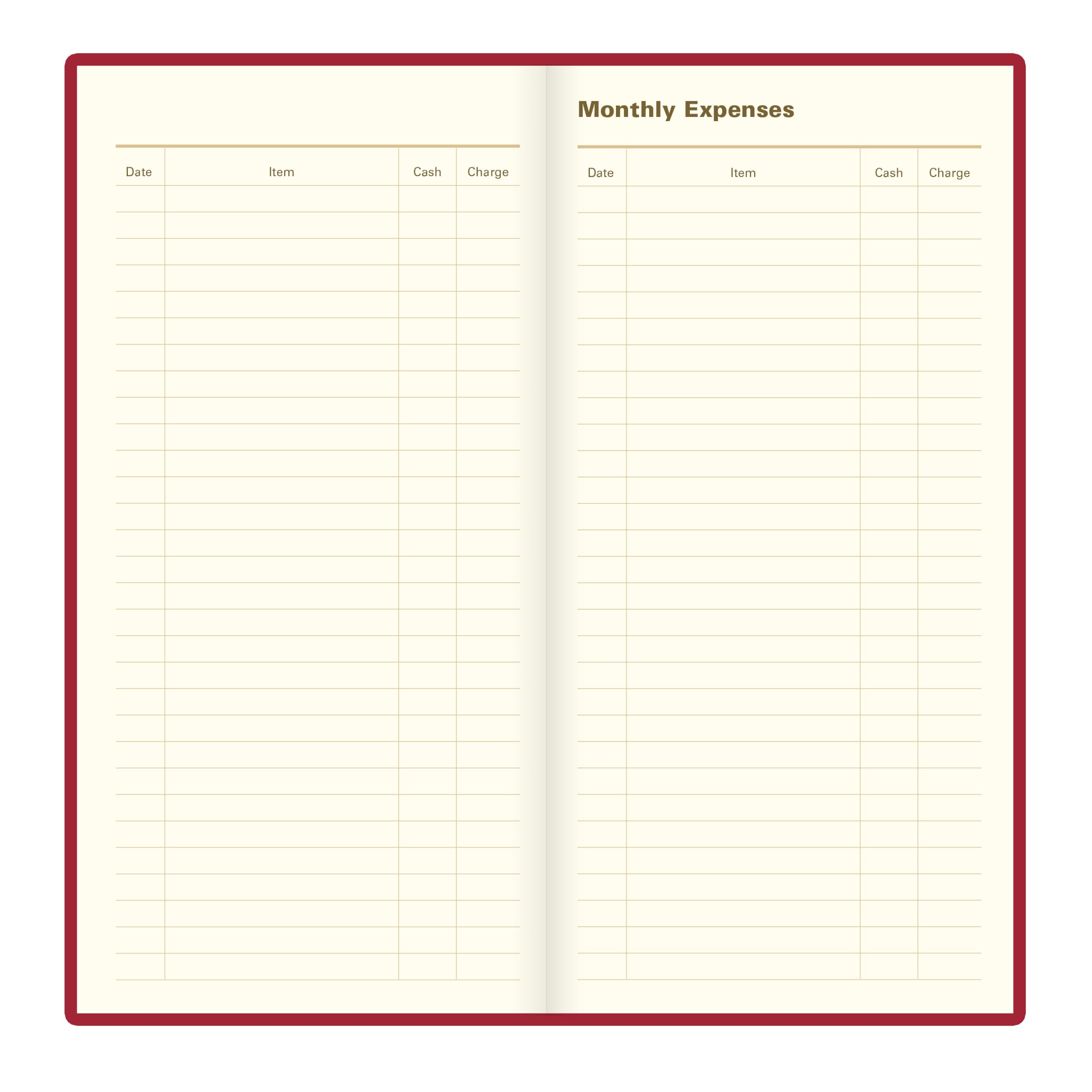 Letts of London® Agenda settimanale 2027, 12 mesi, da gennaio a dicembre, in cuoio rigenerato, formato sottile, 16,828 x 8,26 cm, inglese, bordeaux (C38SUBY)