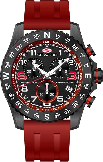 Seapro Mens Gallantry Japanese Quartz Watch