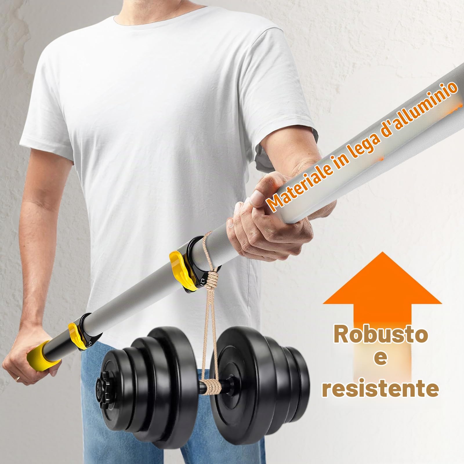 Rullo per pittura con manico telescopico, asta telescopica in alluminio con 3 rulli per pittura per progetti domestici e ristrutturazione