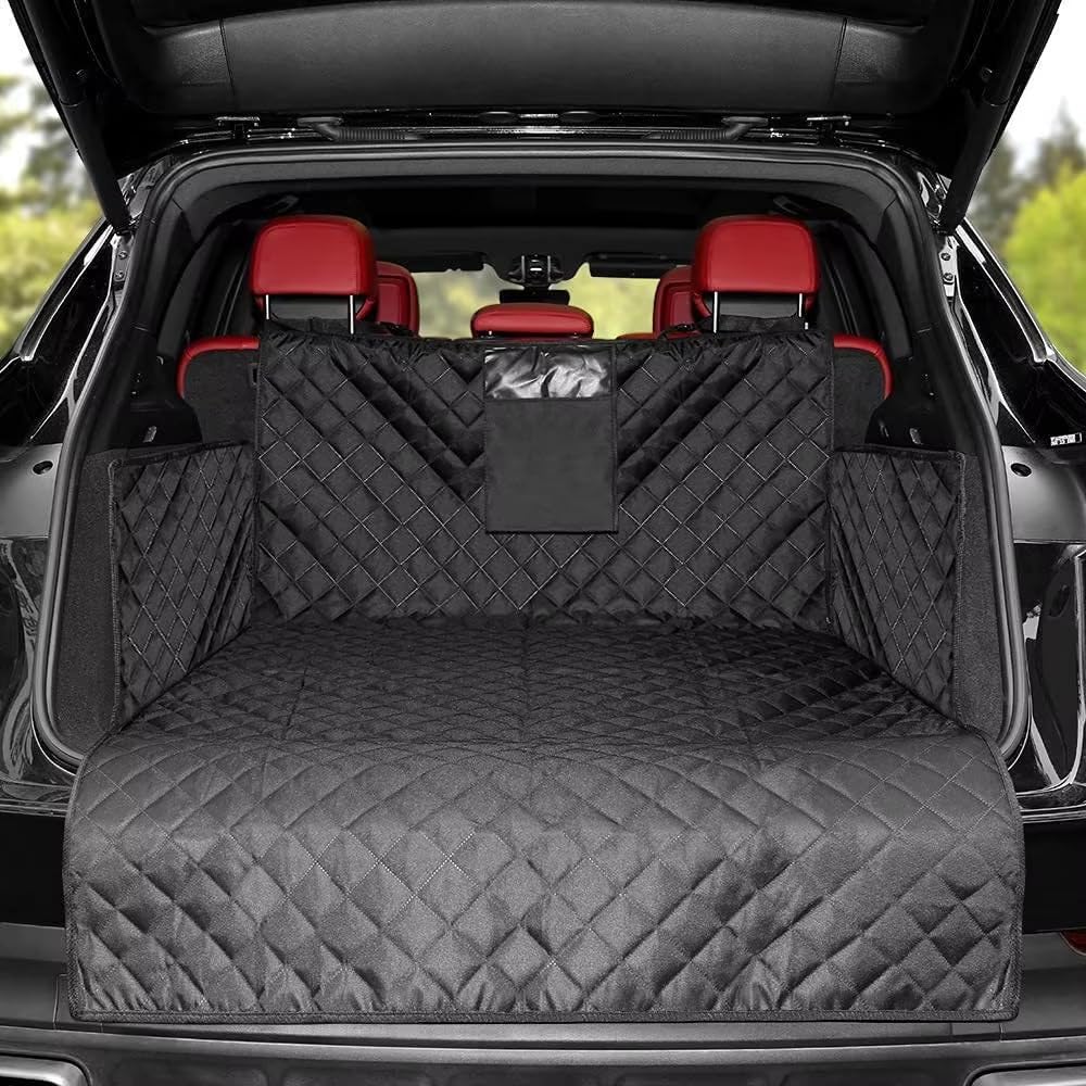 Ydstniu Normal Dog Car Boot Liner For Skoda Fabia Ii Combi/Kombi (5J Bj 2007-2014), Boot Protector Waterproof Scratchproof Car Boot Cover Pet Heavy Duty Non-Slip Mat