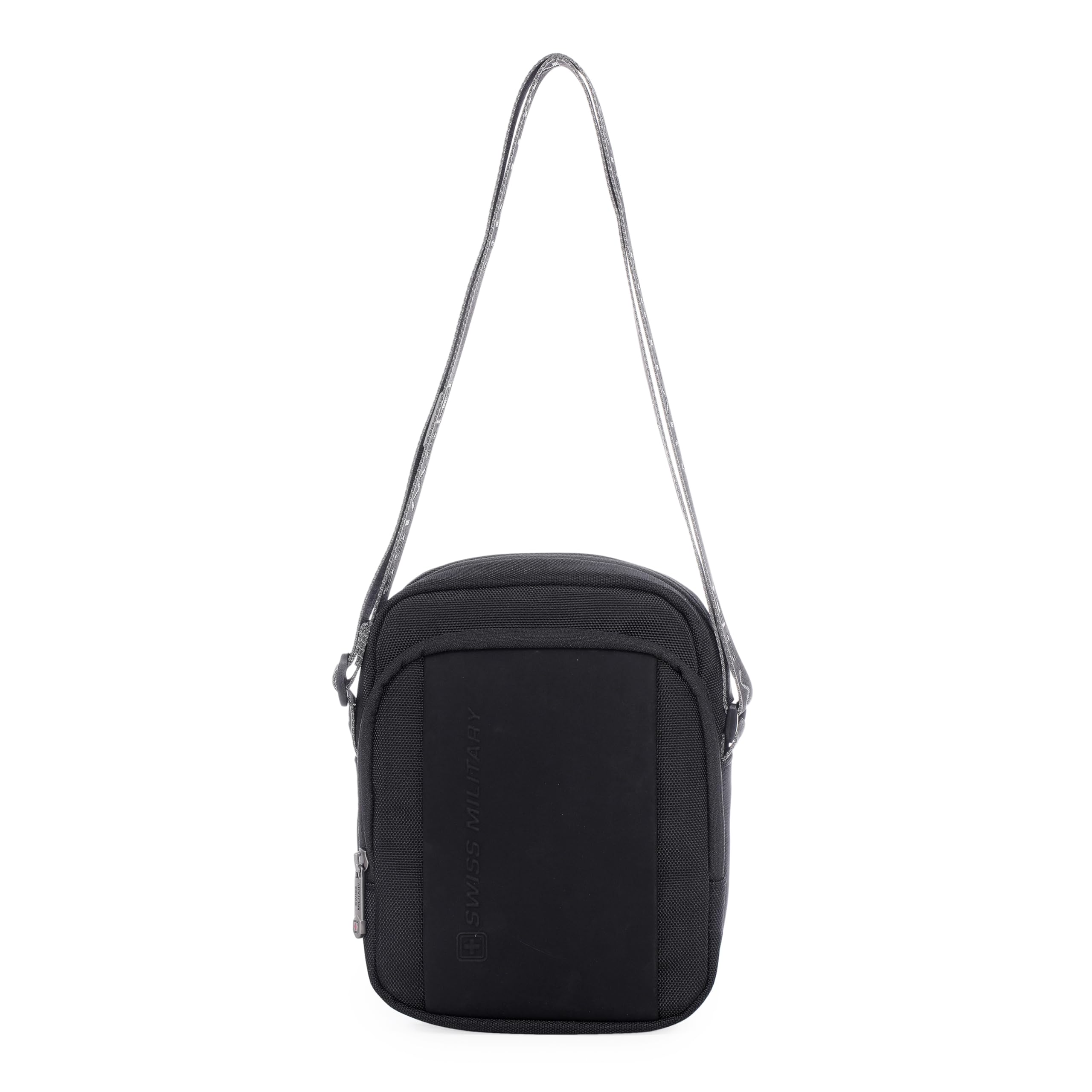 Black & Gold Collection Trail Stylish Travel Sling Bag with Multiple Compartments & Compact Crossbody, 4L Capacity, 1680D Polyester, Adjustable Shoulder Strap with Keychain Holder (4L)-image-38