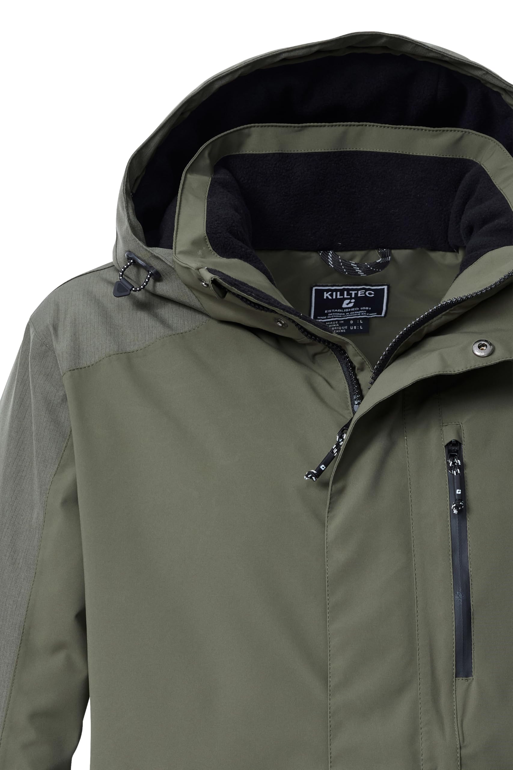 Killtec Herren Kow 89 Mn Jckt Outdoorjacke/Funktionsjacke mit abzippbarer Kapuze