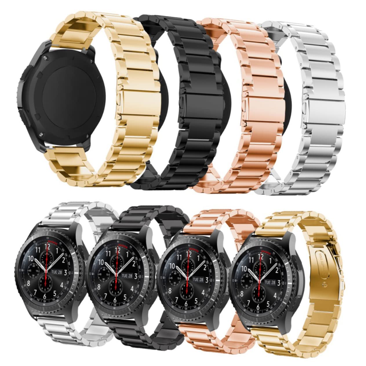Artibetter 3 Piezas correa de reloj correas de reloj correas de diamantes de imitación brazalete para reloj inteligente pulsera para