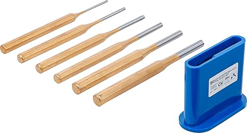 Miniatura 3 de BGS 1651 Juego de punzones de pines, oro/plata/azul, 3-0.315 x 5.906 in, juego de 6 piezas