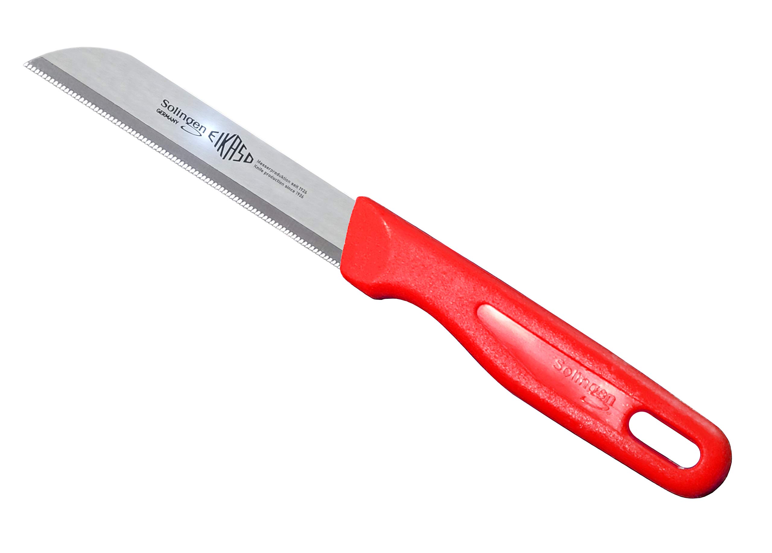 6x Solingen Obstmesser Mit Wellenschliff – Pink, Rostfrei, 8,5 Cm Klingen