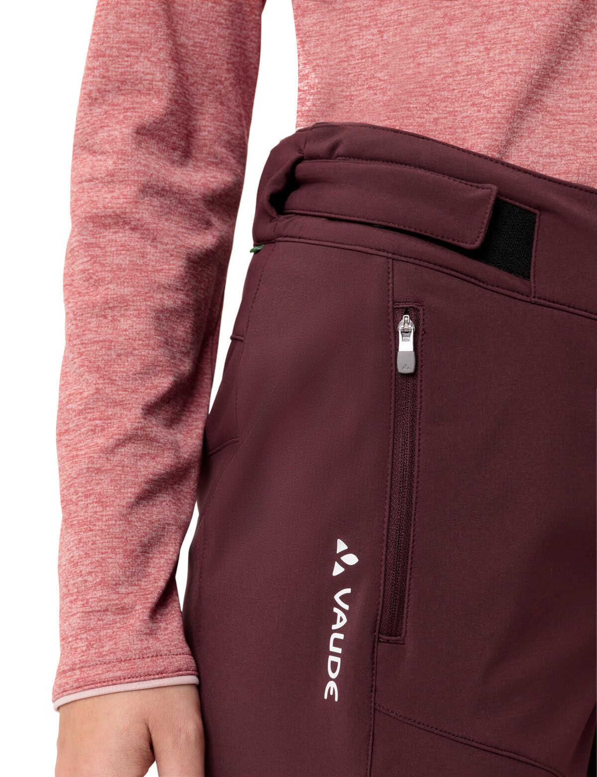 VAUDE Hosen Women's Elope Softshell Pants Dark Oak 42 Normal