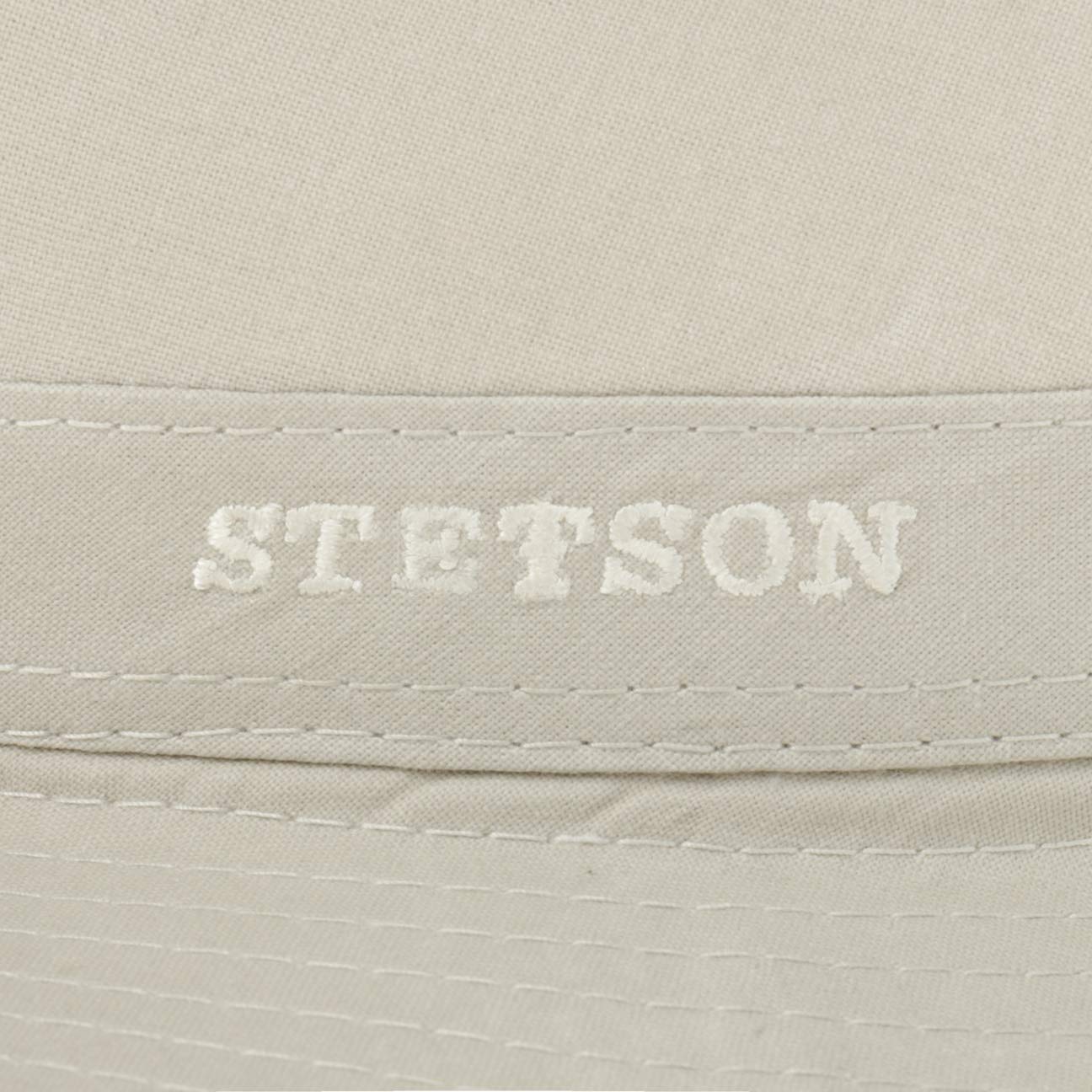 Stetson Chapeau Organic Cotton Traveller Homme - en Tissu de Soleil avec Doublure Printemps-ete Ete