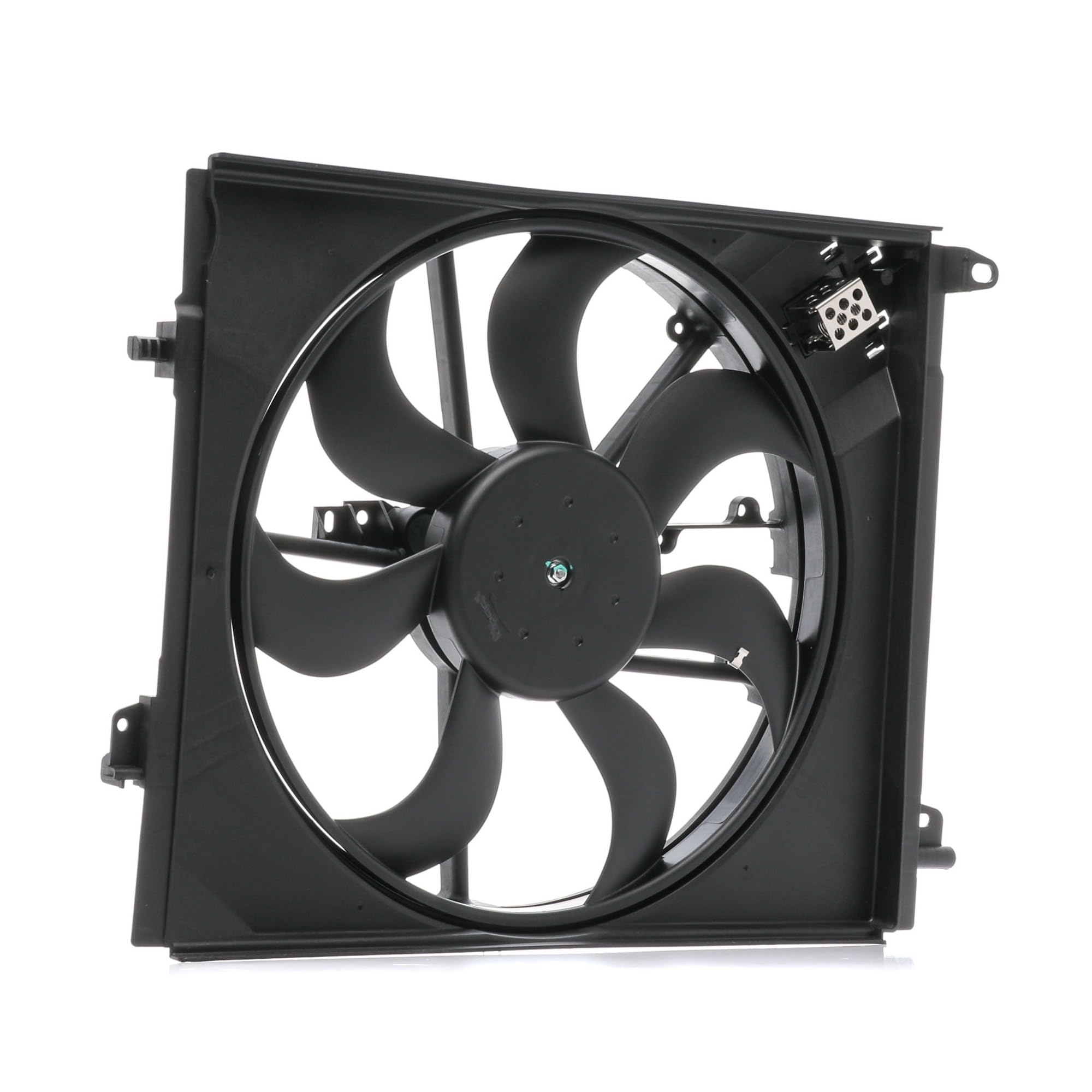 RIDEX 508R0222 Ventilador de motor con soporte con bastidor radiador (armazón) Compatible con RENAULT Megane IV Grandtour K9A/M/N