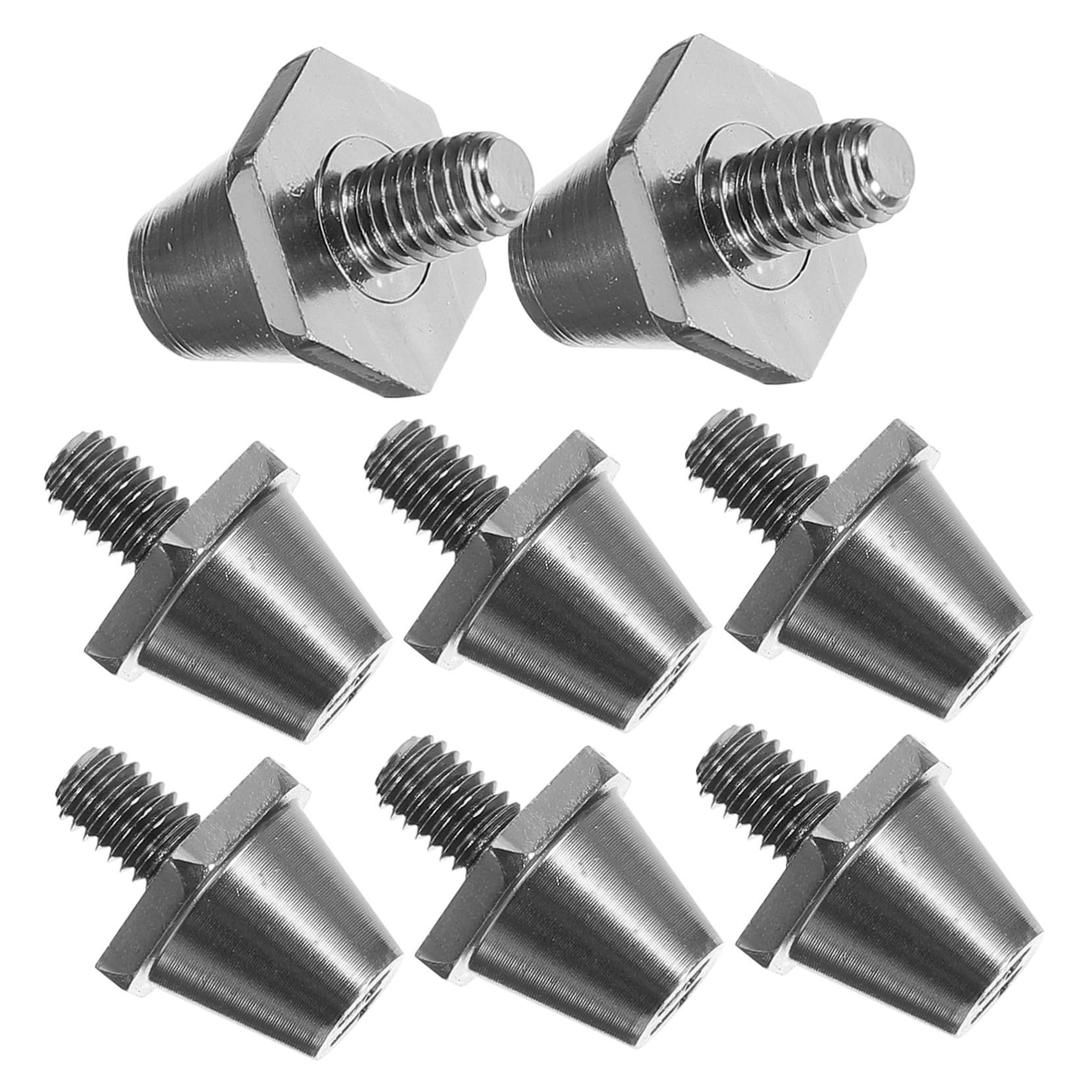 FOYTOKI 8pcs Soccer Cleats Replacement Spikes Metal Track Shoes Spikes for Outdoor Sports