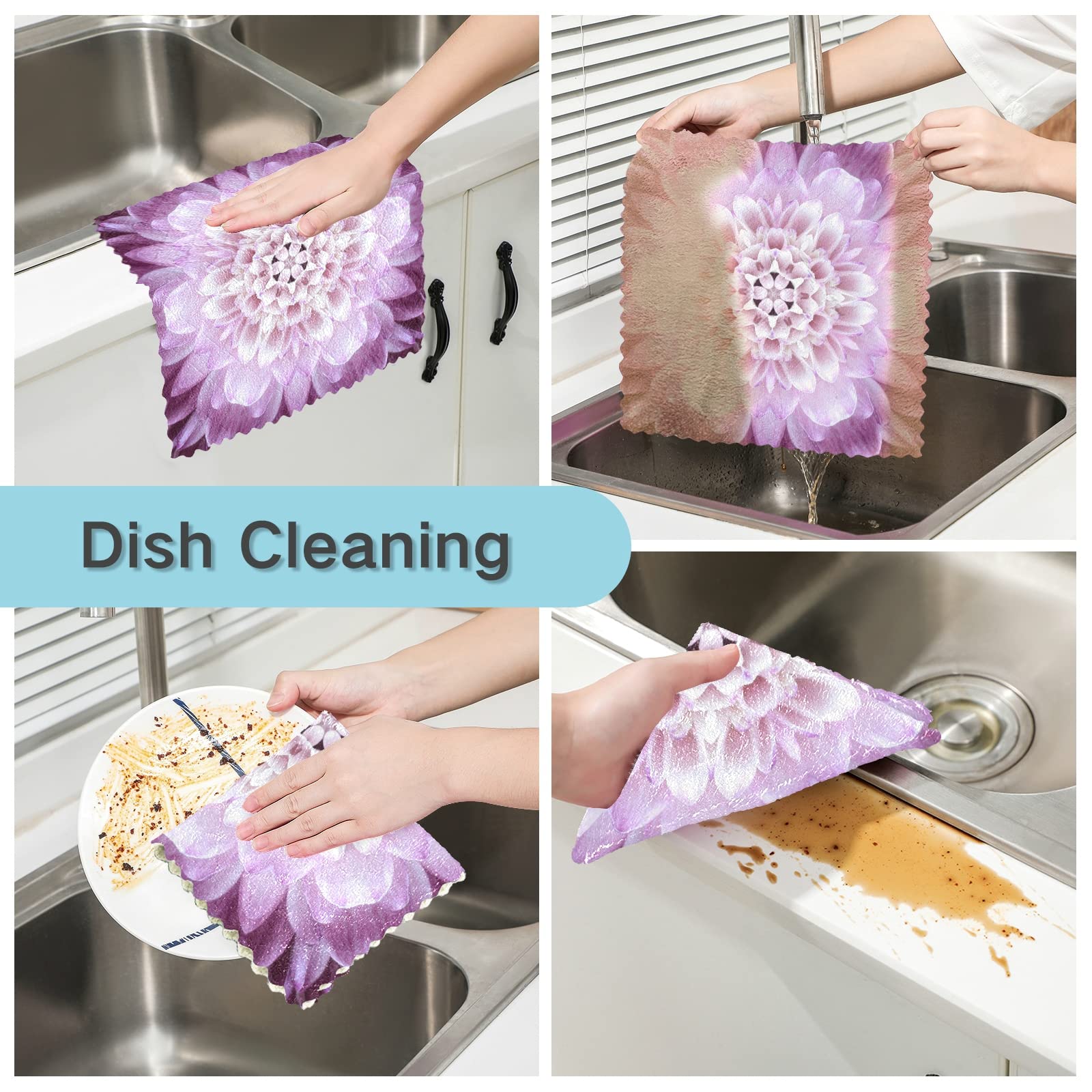 SPOTTED DOG GIFT COMPANY - Strofinacci da Cucina con Motivo Gatti