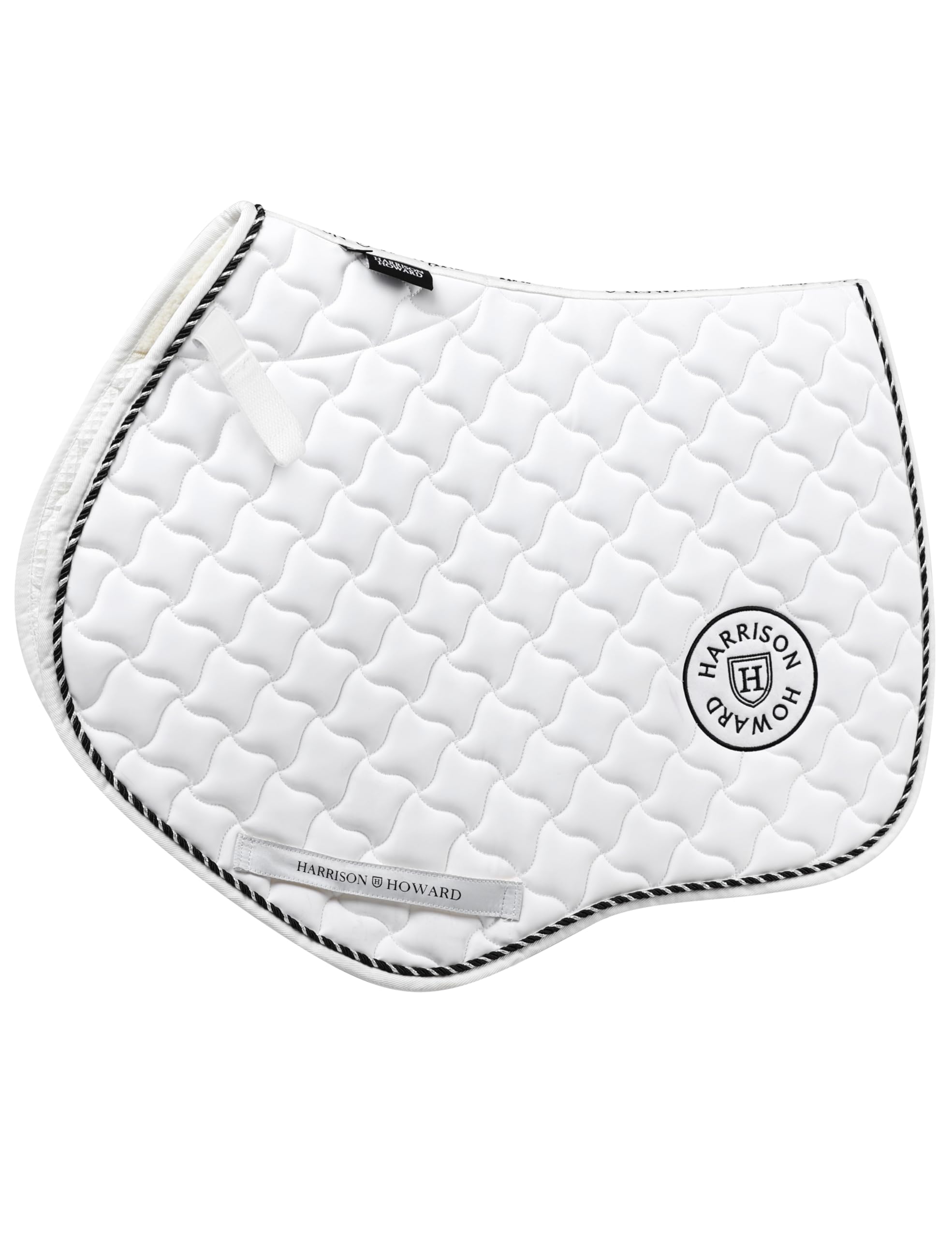 Harrison Howard Tapis de selle anglais pour chevaux, équitation, contact rapproché, antidérapant, anti-humidité, absorption des chocs